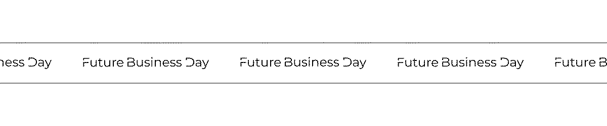 future business day wide logo animation.gif future business day logo moving right to left